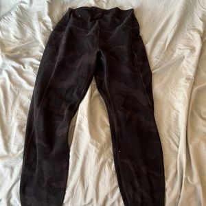 Black camp leggings
